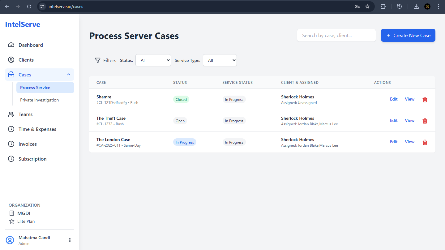 IntelServe